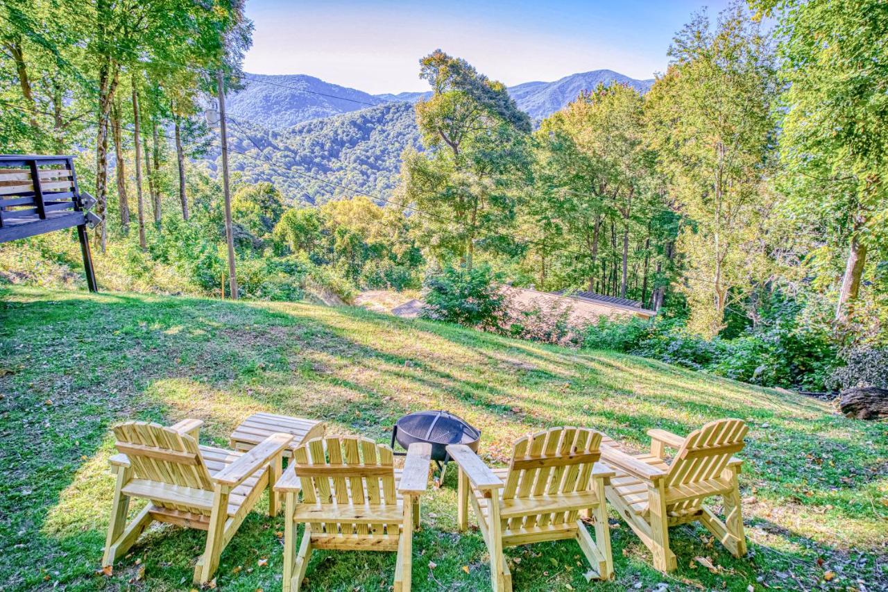 Villa Chipmunk Lane Maggie Valley Exterior foto